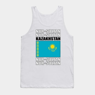 Flag of Kazakhstan Tank Top